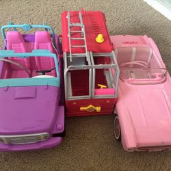 Barbie cars 3x20