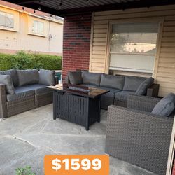 New Inbox Patio Set With Cushions (we Finance And Deliver)