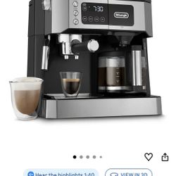De’Longhi Coffee & Espresso Machine, 47oz