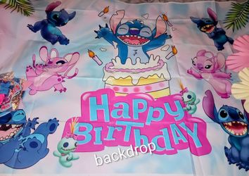 Stitch Birthday party decorations