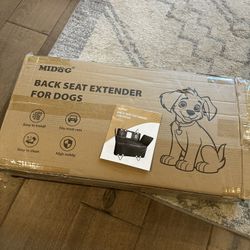 MIDOG Back Seat Extender For Dogs - Holds Up To 400lbs