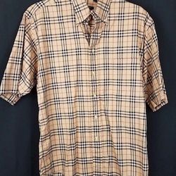 Men’s Burberry Button Up Shirt Small