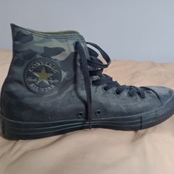 Mens Camo Converse Size 9.5