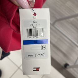 Tommy Hilfiger Pink Crewneck Sweatshirt