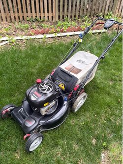 Self propelled lawn mower