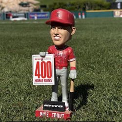 Mike Trout Bobblehead 400 Home Runs