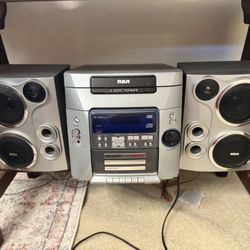 RCA 5 Disc system Simultaneous Play And Load