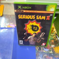 Serious Sam II 2 (Original Xbox) Complete CIB /w Manual TESTED