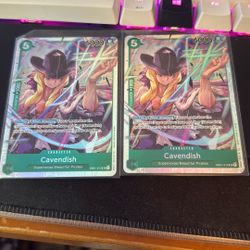 Cavendish One Piece TCG singles