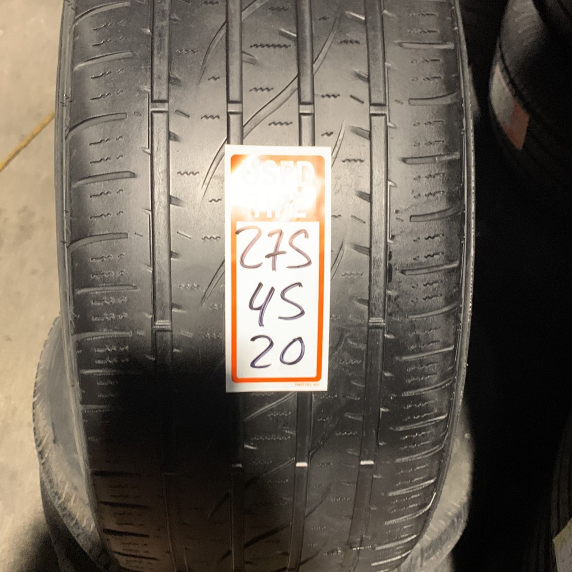 Tires 275/45/20 Firestone