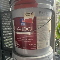 Red Paint Flat Exterior