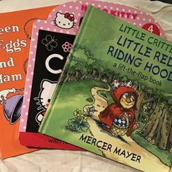 Bundle Of Three Interactive Children’s Books 