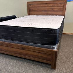 NEW FULL SIZE BED WITH MATTRESS AND BOX SPRING WITH FREE DELIVERY 