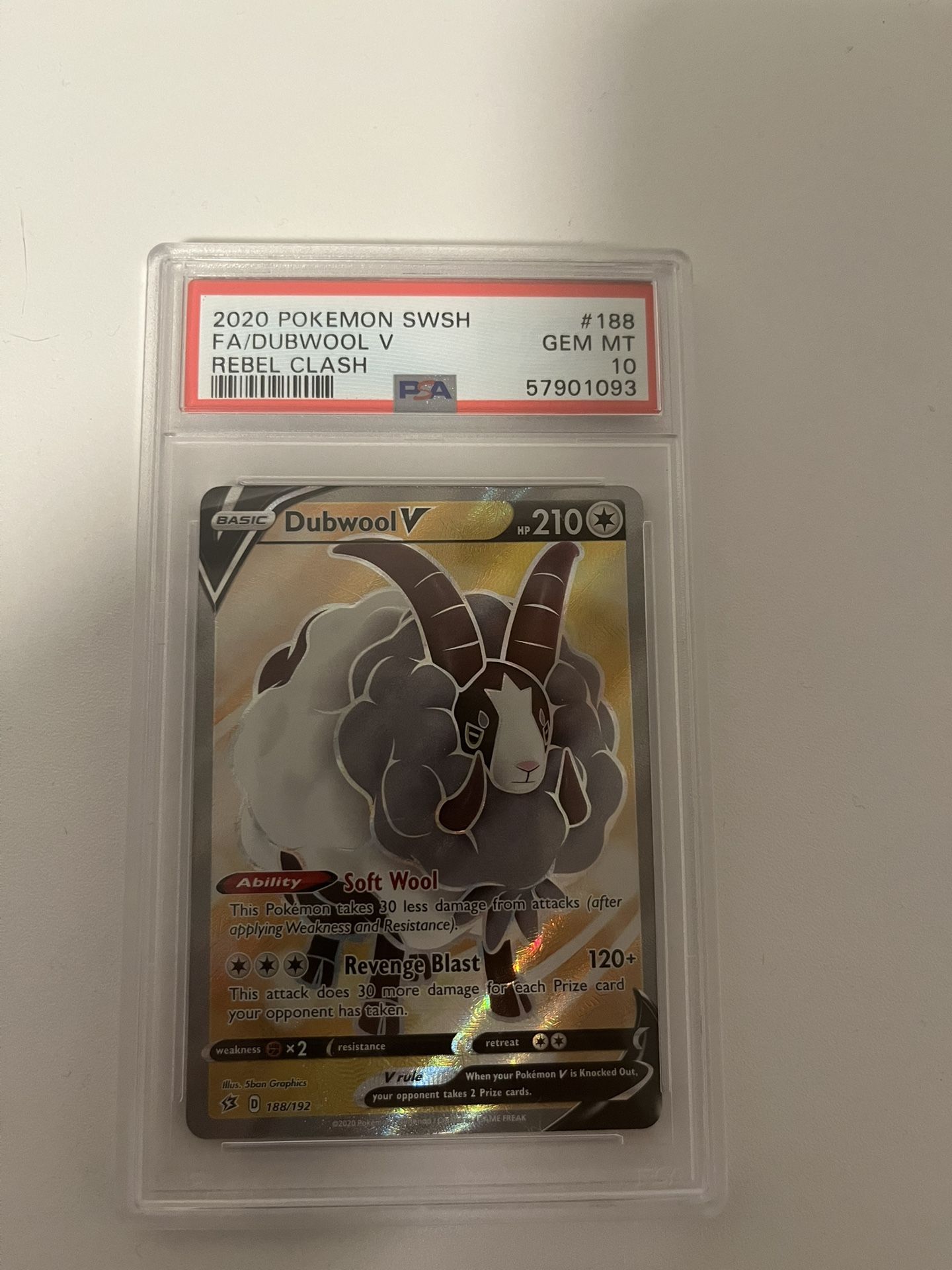 Psa 10 Dubwool V