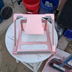 Pink Aluminum Tablet Base Adjustable Like New Condition Asking 