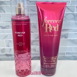 Bath and Body Works Forever Red