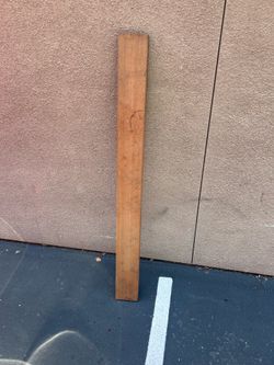 Mahogany Board - 60" x 5.25" x 1.25"