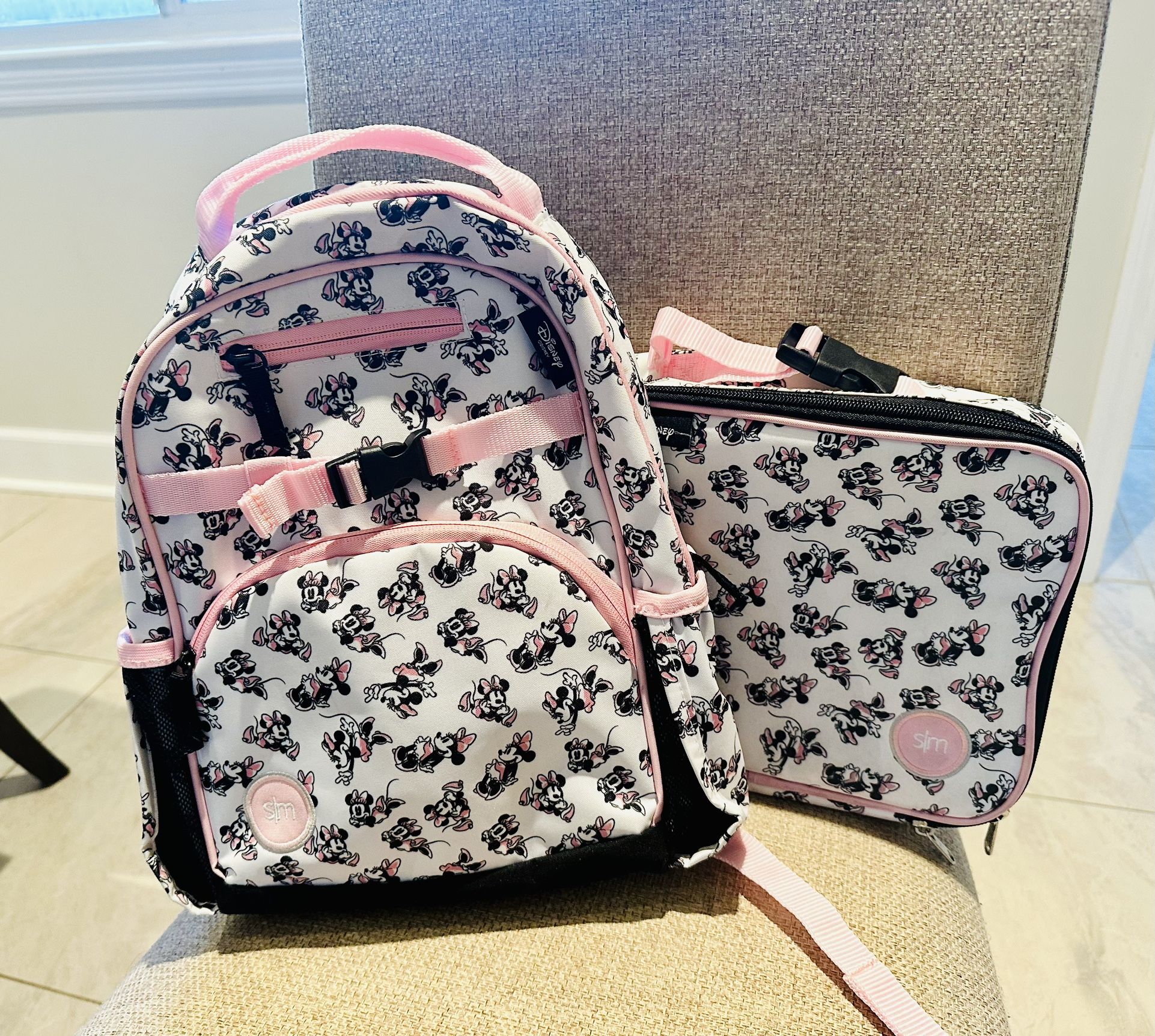 Minnie Mouse Simple Modern Backpack And Lunchbox -