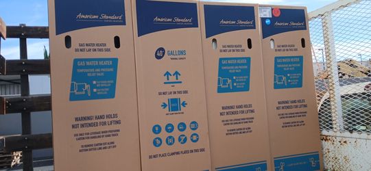 Propane water heater
