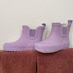 🎀 Girls Purple Rain Boots 7/8 🎀 