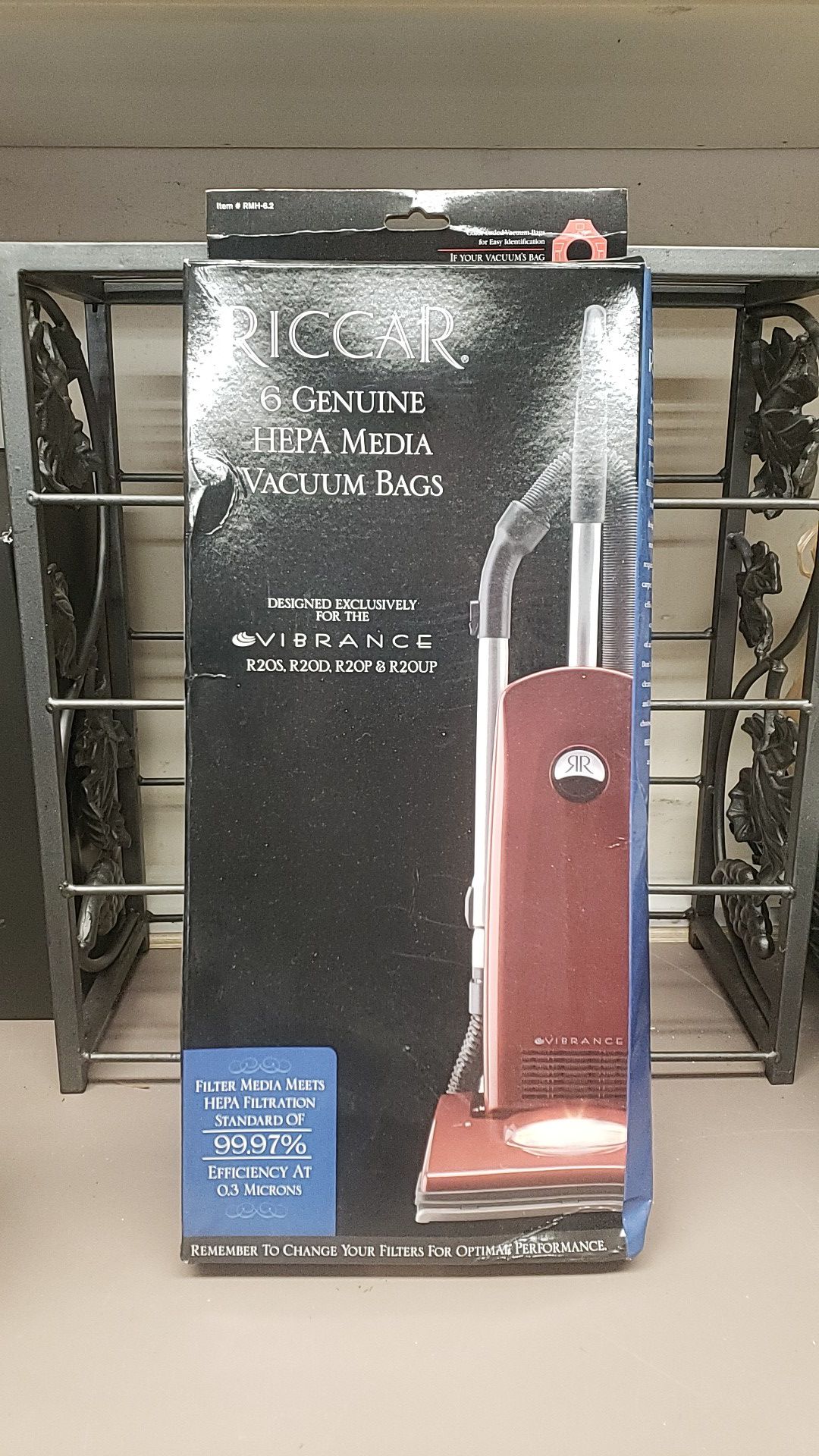 NIB Riccar 6 Genuine Hepa Media Vacuum Bags