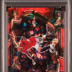 2022 Select P/L Alejandro Garnacho Red Ice Rookie #244  PSA 10 Manchester United 