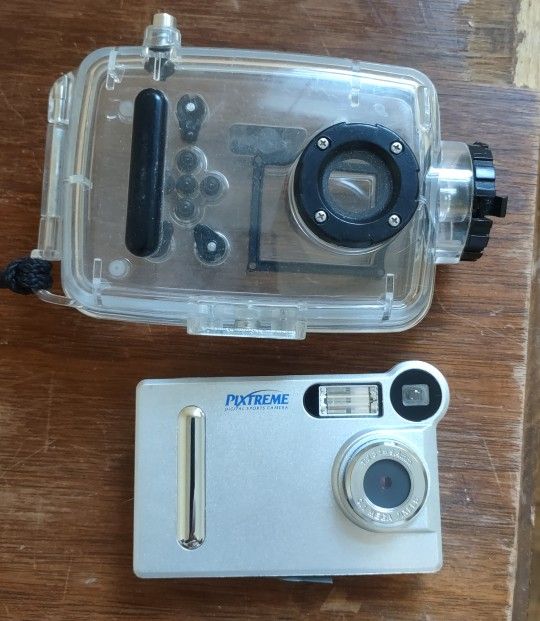 Underwater Protective Case And Digital Camera
