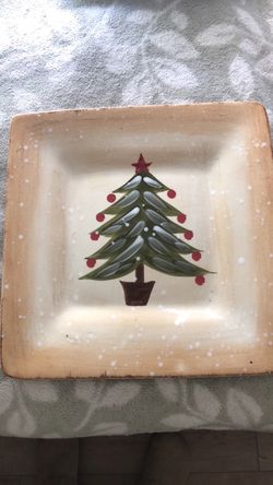 Christmas Plates 11x11