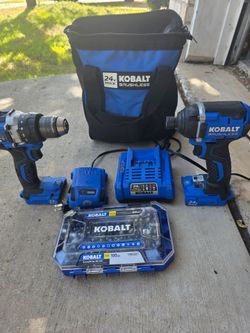 Kobalt 24v Drill Set