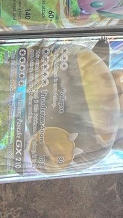Snorlax GX Pokemon Card