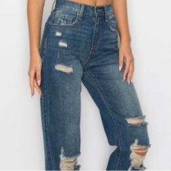 Brand New Distressed Jeans 