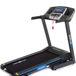 Goplus 2.25HP Electric Folding Treadmill with Incline