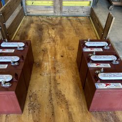 Trojan T-105 6V batteries. Check my other listings for more available items.