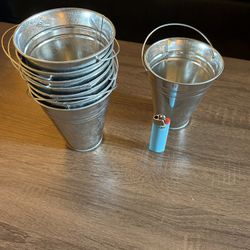 Buckets For Aisle Or Center Piece