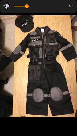 Swat boy costume
