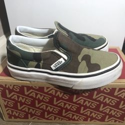 Kids Camo Vans 