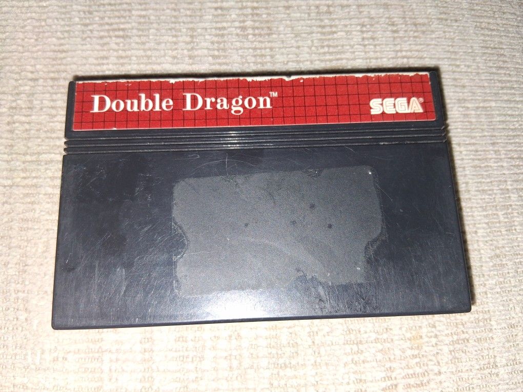 DOUBLE DRAGON  SEGA 8 BIT VIDEO GAME  $15.00