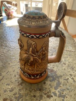 Avon Canada North America Indian Beer Stein