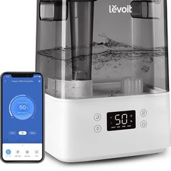 LEVOIT Humidifiers for Bedroom Large Room Home, Smart Wifi Alexa Control, 6L Top Fill Cool Mist for Baby and Plants, Ultrasonic, E