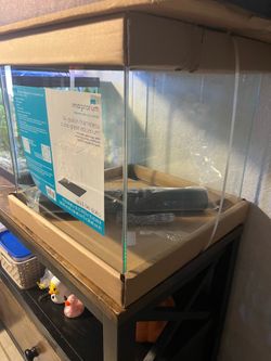 new 14g frameless cube tank