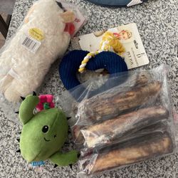 Dog Toys And Bones Never Used 