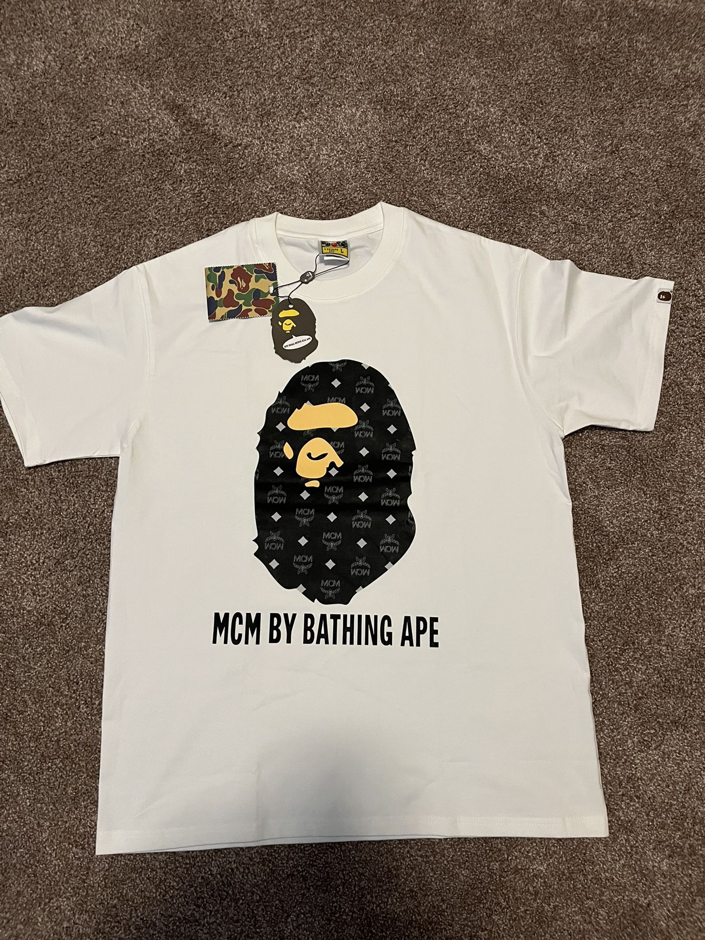 New Bape x mcm