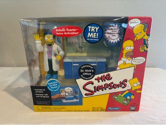 Dr Nick’s office simpsons playset