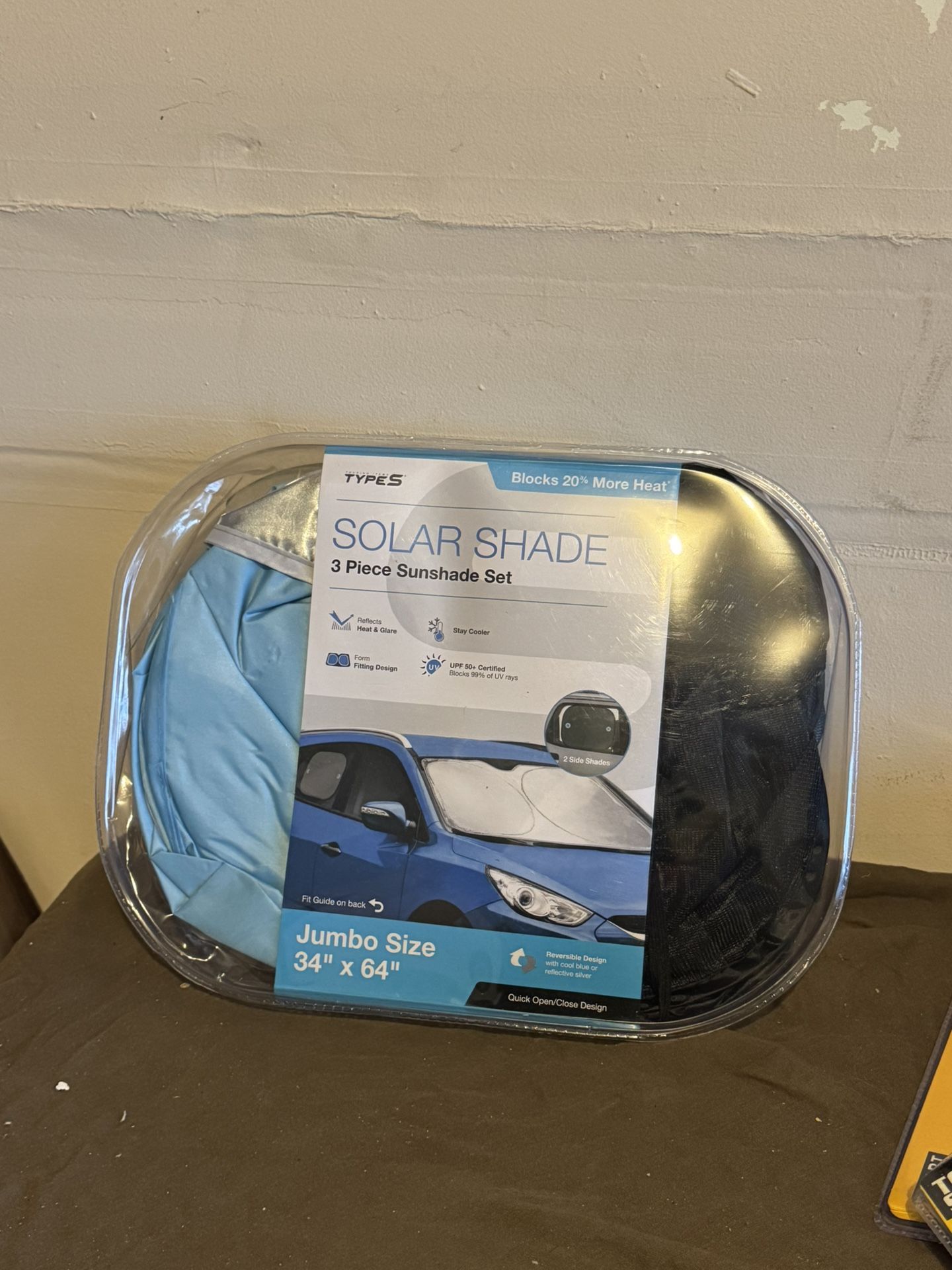 Brand New 3 Piece Car Sunshade Set