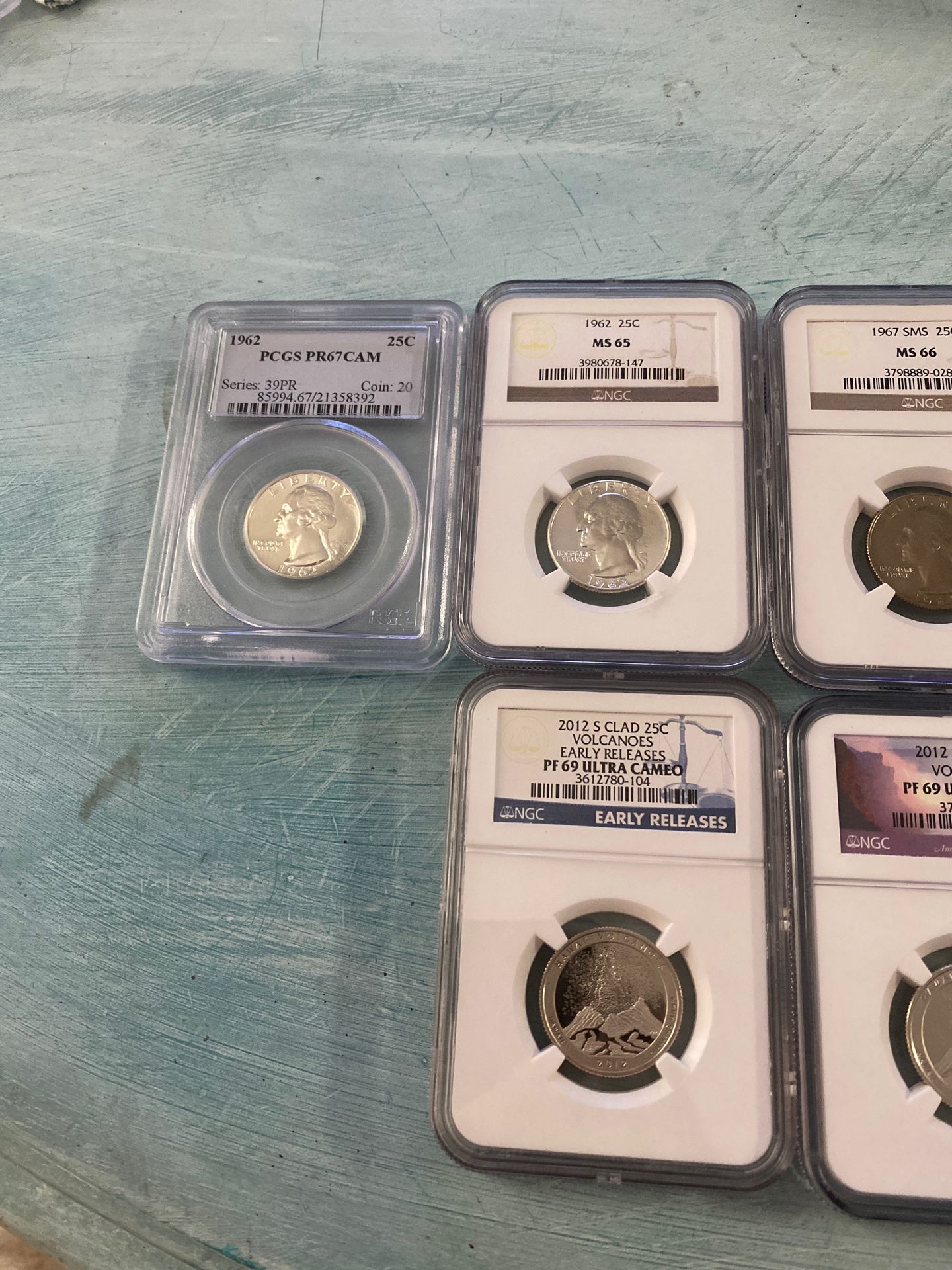 Graded quarters !!!