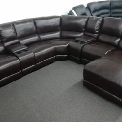 Special/4pcs Sectional Recliner w/chaise(manuel)/was:$1,299