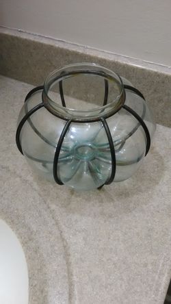 Pretty Glass Pumpkin
