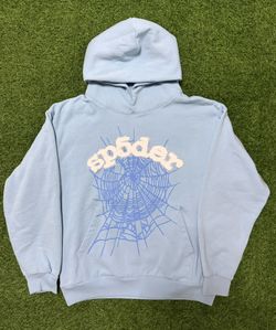 Sp5der Hoodie - Sky Blue