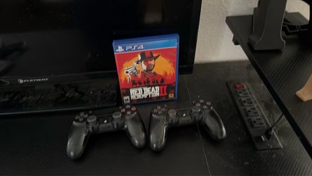 Red Dead Redemption 2 PS4 with Two Controllers