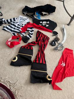 Pirate Kids Halloween Costume (Size 2T-3T)
